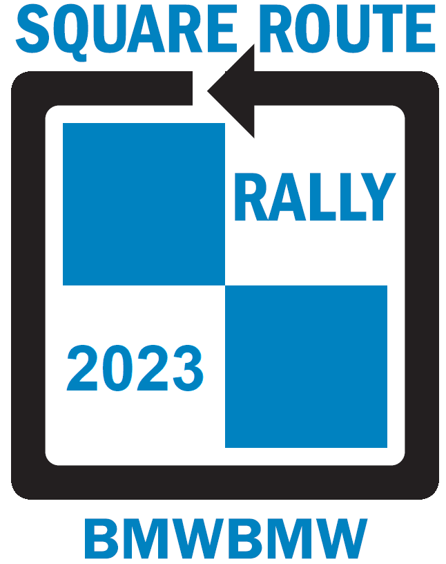 Square Route Rally 2023 logo